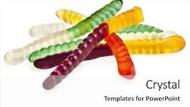  Presentation with jelly - Colorful PPT theme enhanced with teapot and cups isolated on a white note soft focus at 100 best at smaller sizes backdrop and a light blue colored foreground