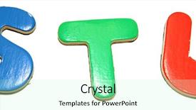  Presentation with magnetic - Theme with  background and a  colored foreground