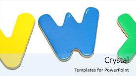  Presentation with magnetic - Colorful PPT layouts enhanced with  backdrop and a  colored foreground