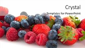 Presentation with mexican food mix colorful - Colorful presentation theme enhanced with colorful mixed summer fruit isolated backdrop and a white colored foreground