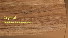  Presentation with colorful nature borders - Theme featuring hardwood lumber - colorful natural wooden material texture background and a tawny brown colored foreground