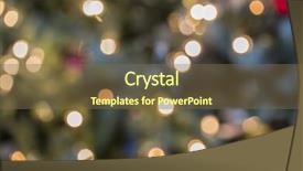  Presentation with christmas borders ornament border - Cool new theme with colorful new year celebartion background glitter blue bauble - christmas lights and ornaments backdrop and a  colored foreground