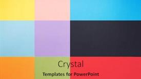  Presentation with abstract - Slide deck with colorful-paper-abstract-background-surface background and a red colored foreground