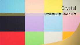 Presentation with abstract - Theme having colorful-paper-abstract-background-surface background and a yellow colored foreground