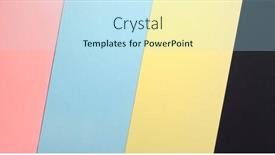  Presentation with abstract - PPT layouts with colorful-paper-abstract-background-surface background and a sky blue colored foreground