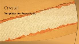  Presentation with orange abstract - Slide set featuring colorful-paper-abstract-in-orange background and a yellow colored foreground