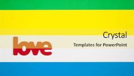  Presentation with relationship - Beautiful presentation featuring colorful paper background with word backdrop and a yellow colored foreground