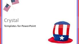  Presentation with labor - Theme consisting of colorful-patriotic-image background and a white colored foreground