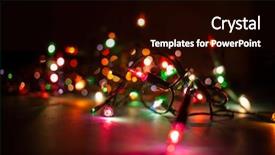  Presentation with pink green - Beautiful PPT layouts featuring green and blue holiday lights backdrop and a black colored foreground