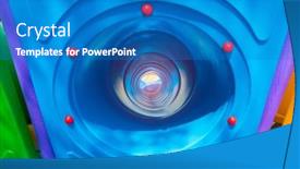  Presentation with public - Theme having colorful-playdround-tube-slide background and a teal colored foreground