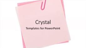  Presentation with note - Audience pleasing presentation consisting of colorful post-it notes backdrop and a lemonade colored foreground