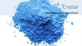  Presentation with holi festival - Presentation with colorful powder for holi festival on white background background and a light blue colored foreground