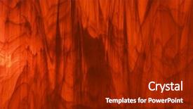  Presentation with orange abstract - Cool new presentation with colorful stained glass background abstract backdrop and a  colored foreground