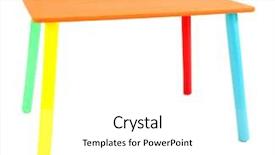  Presentation with kids - Amazing theme having colorful table for little kids backdrop and a  colored foreground