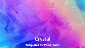  Presentation with colorful - Presentation theme featuring colorful textured background background and a purple colored foreground