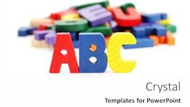  Presentation with white letters - 