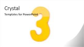  Presentation with flowers on white wooden - Beautiful PPT layouts featuring colorful wooden number on white backdrop and a  colored foreground