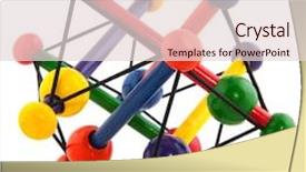  Presentation with wooden toy - Presentation theme having colorful wooden toy with beads background and a lemonade colored foreground