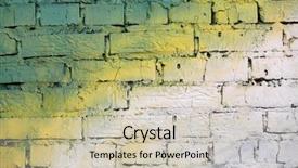  Presentation with solid colors - Slide deck consisting of colors - white yellow green background and a soft green colored foreground