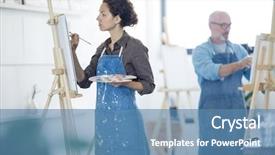  Presentation with dirt dirt texture dirty - Cool new presentation theme with colors in studio of art backdrop and a teal colored foreground