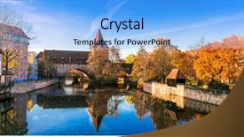  Presentation with bavaria - Slide deck featuring colors landmarks of bavaria germa background and a light blue colored foreground