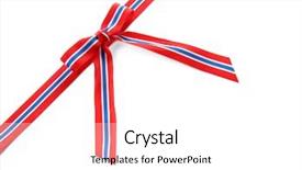  Presentation with thai - Slide deck with colors of thai flag background and a white colored foreground