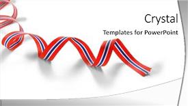 Presentation with thai - Slide set having colors of thai flag background and a white colored foreground