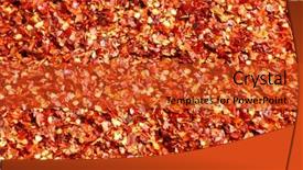 Presentation with chili - Slides with colour full - red hot chili pepper background and a red colored foreground