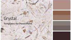  Presentation with partchment paper texture - Presentation design with colour palette with a background background and a lemonade colored foreground