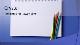  Presentation with pencils - Colorful theme enhanced with towering rock in the kimberley backdrop and a ocean colored foreground