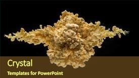  Presentation with black ink - Beautiful PPT layouts featuring coloured acrylic ink mixing backdrop and a tawny brown colored foreground