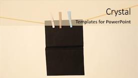  Presentation with laundry - Colorful slide set enhanced with colourful bright backrounds - laundry line with a book backdrop and a lemonade colored foreground