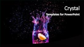  Presentation with black lives matter movement - Slides with colourful coctail on the black background and a black colored foreground