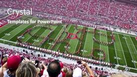  Presentation with alumni - Theme enhanced with columbus-oh-september-5 background and a violet colored foreground