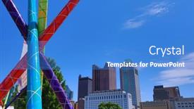  Presentation with bridges - Cool new slide set with columbus-ohio-june-9-2017 backdrop and a teal colored foreground