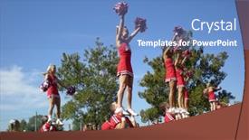  Presentation with columbus - PPT theme enhanced with columbus-ohio-september-18 background and a teal colored foreground