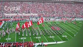  Presentation with columbus - PPT theme consisting of columbus-ohio-september-2 background and a gray colored foreground