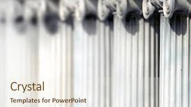  Presentation with roman column - PPT layouts enhanced with column detail from old public background and a cream colored foreground