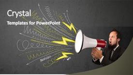  Presentation with leader - Amazing PPT layouts having trout fillet with french beans backdrop and a soft green colored foreground