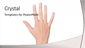  Presentation with health woman running female runner - Cool new PPT theme with comaps - female woman hand isolated backdrop and a sky blue colored foreground