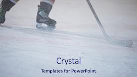  Presentation with ice hockey - Beautiful PPT layouts featuring comaps - ice hockey sport players comptetition backdrop and a lemonade colored foreground