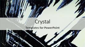  Presentation with black lcd or led tv - Slides enhanced with comaps - split broken lcd screen display background and a sky blue colored foreground