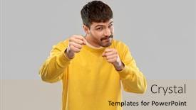  Presentation with violence - PPT theme having combat-violence-and-people-concept background and a yellow colored foreground