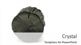  Presentation with traditional wood - Beautiful slide set featuring combustion - natural wood charcoal isolated backdrop and a white colored foreground