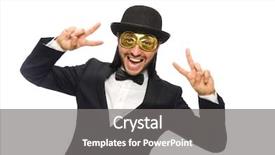  Presentation with blank whiteboard isolated on white - Theme with comedy festival - funny man isolated on white background and a gray colored foreground