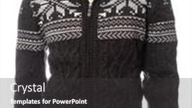  Presentation with patterns - Slide deck with comfortable-and-warm-men-s background and a  colored foreground