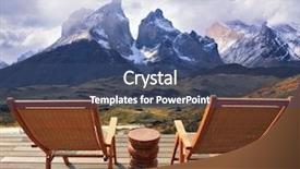  Presentation with lounge - PPT layouts with bowl with fresh green apples on dark background background and a dark gray colored foreground