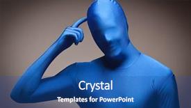  Presentation with grey - Amazing PPT theme having comic book - man wearing full blue nylon backdrop and a ocean colored foreground