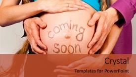  Presentation with coming soon - Amazing presentation theme having coming soon male and female backdrop and a red colored foreground