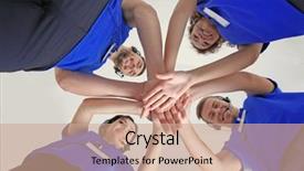  Presentation with technical support - Amazing slides having command center - team of technical support dispatchers backdrop and a coral colored foreground